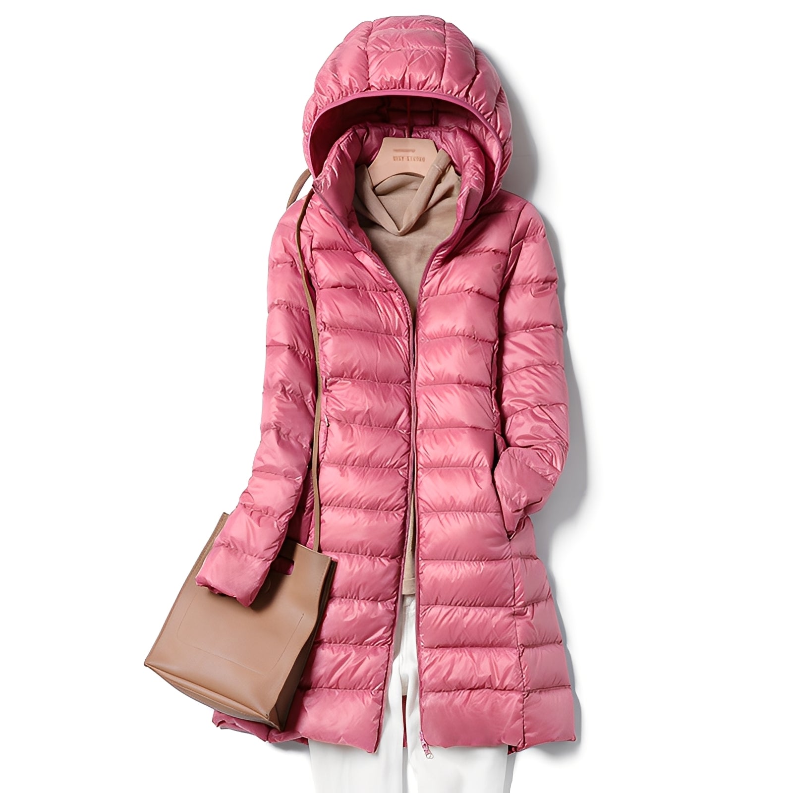 Daunenjacke Damen Stilvoll Kuschelig Warm - BerlinGlamour