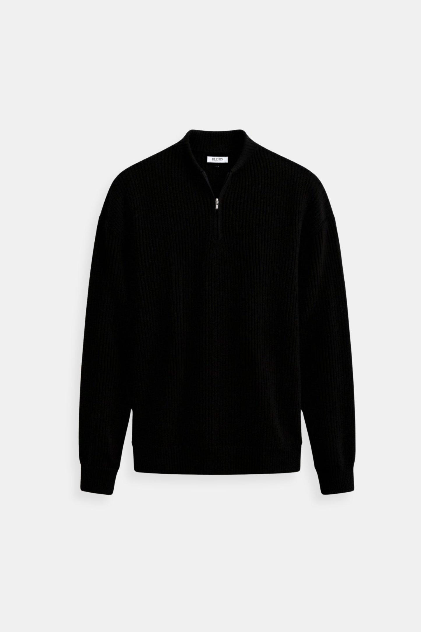 Strickpullover Reißverschluss Zeitlose Komfortmode