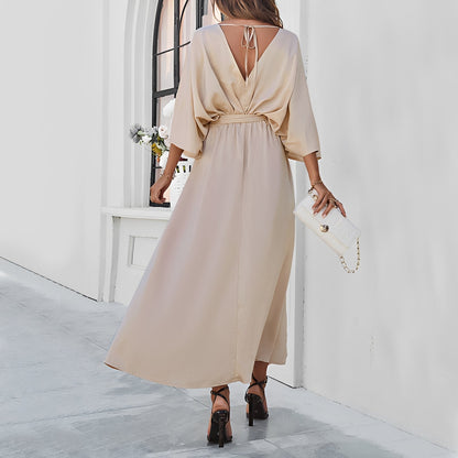 Damen-Sommerkleid Modern Leicht Elegant