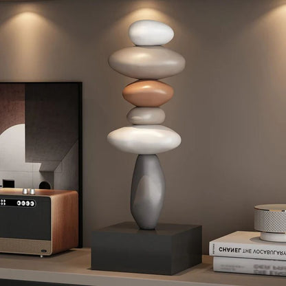 Beruhigende Deko Skulptur für Zen Atmosphäre