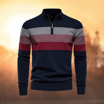 Herren Pullover Gestreift Modern Qualität