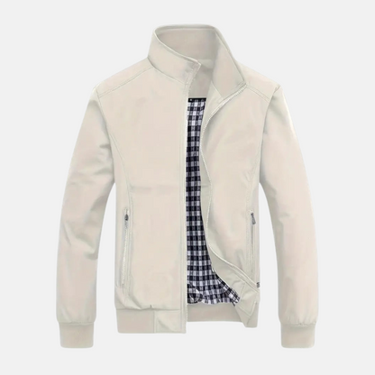 Herrenjacke Klassisch Elegant mit Kragen