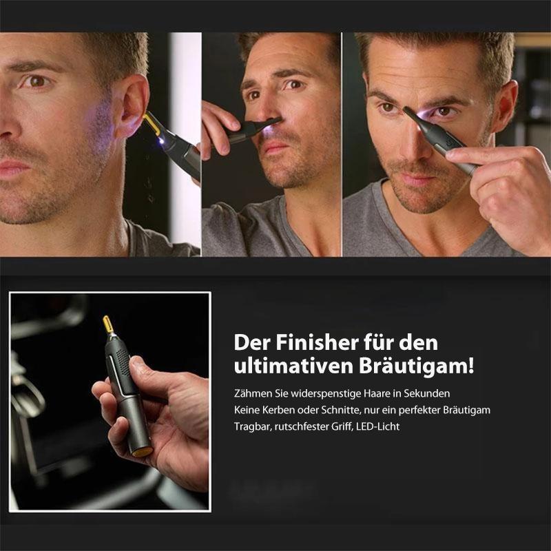 Präzisionstrimmer Edelstahl Titan Nase Ohren Konturen