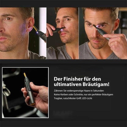 Präzisionstrimmer Edelstahl Titan Nase Ohren Konturen