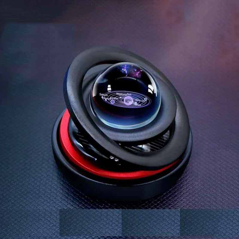 Solar Auto Dekor Rotierend Premium Edelstahl - BerlinGlamour