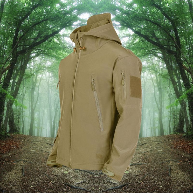 Herren Outdoor Jacke Wasserdicht atmungsaktiv