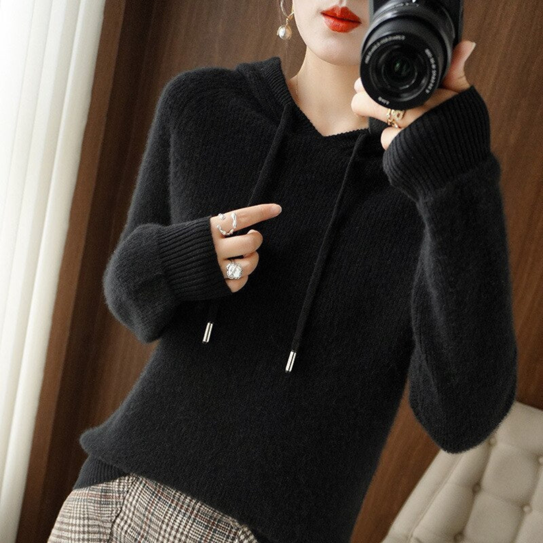 Damen Winterhoodie Warm Kapuzenpullover