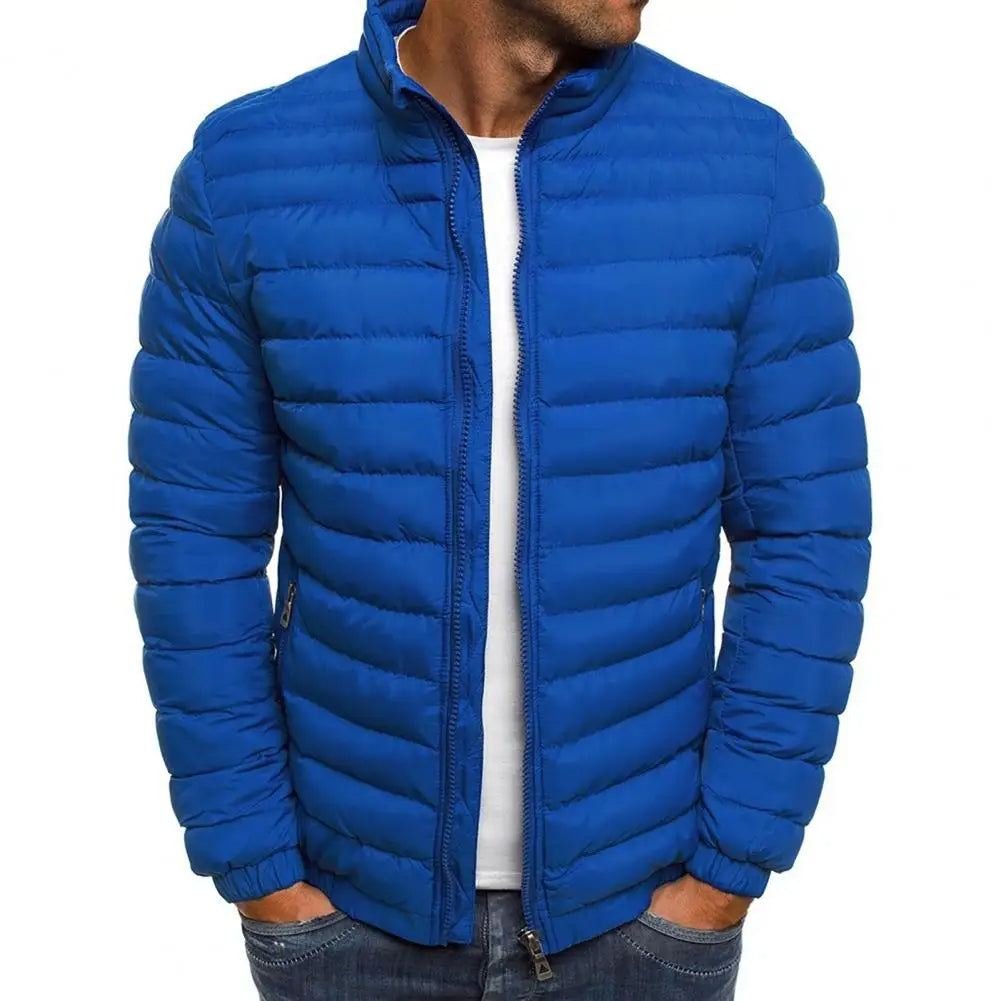Herren Steppjacke Warm Isoliert Winter