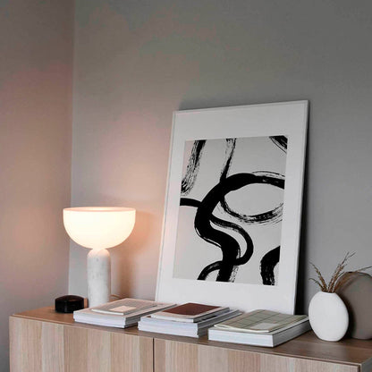 Marmor Tischlampe Luxus Gold Akzente Modern