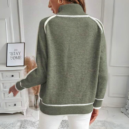 Damen Strickpullover Frühling Lässig Bequem