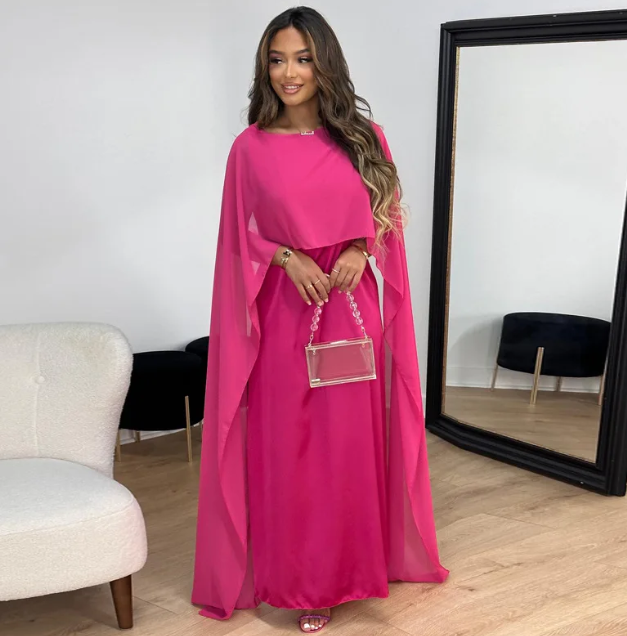 BerlinGlamour: Lange Satin Kleider für Damen