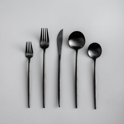 Edelstahl Besteck Set Modern Einfach Elegant