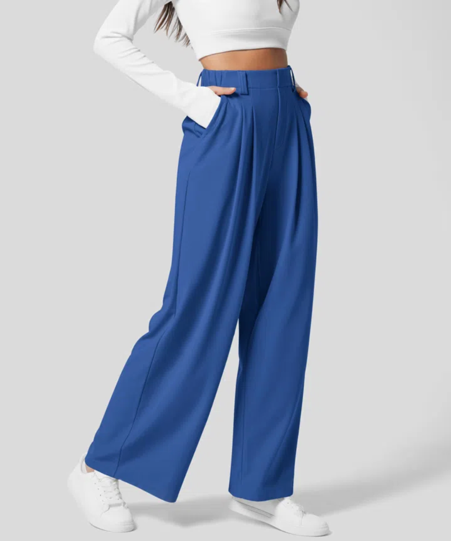 Maßgeschneiderte Hose mit Weiten Beinen Elegant