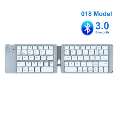 Bluetooth Tastatur Kabellos Tragbar Slim Foldable