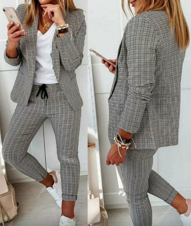 Moderne Herren Anzug-Set Zweiteiler Slim-Fit - BerlinGlamour