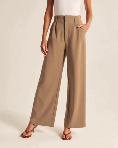 Damenschuhe passen nicht, es ist eine Hose: Damen Weite Bein Jeanshose