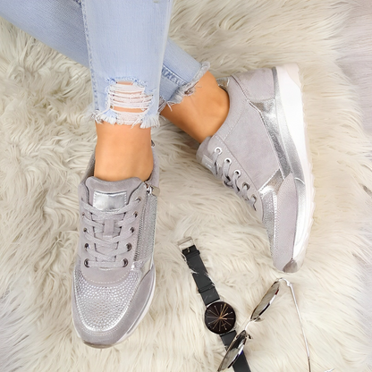 Sportschuhe Bequem Laufschuhe Schnellverschluss