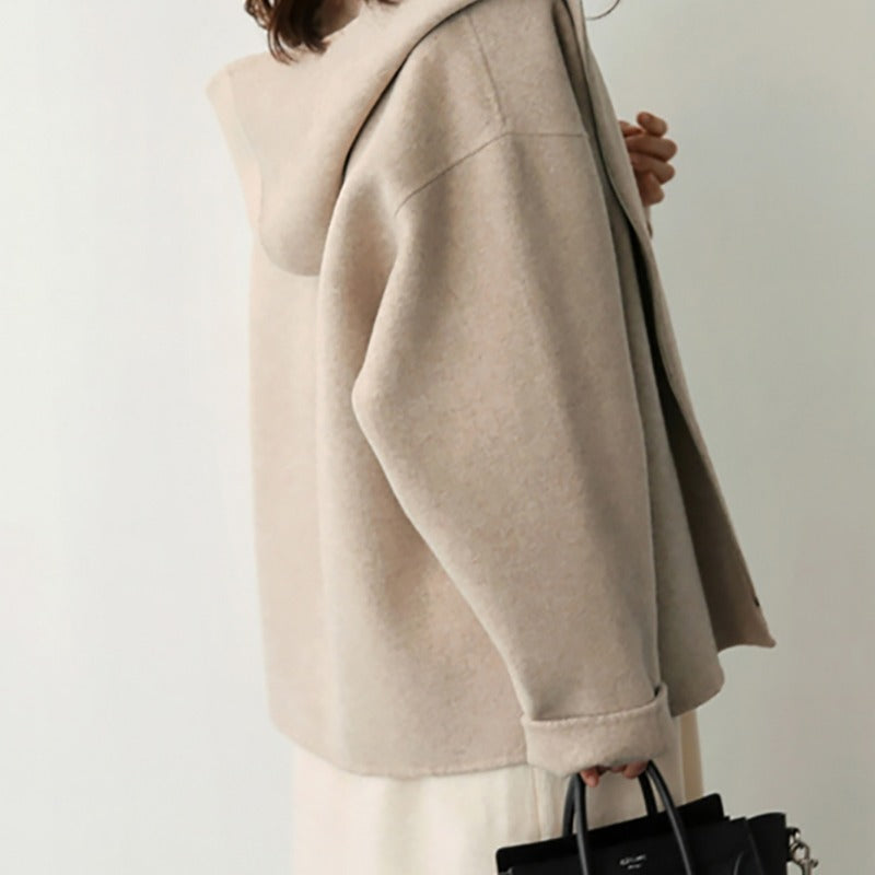 Damenjacke Modern Kapuze Stil Komfort