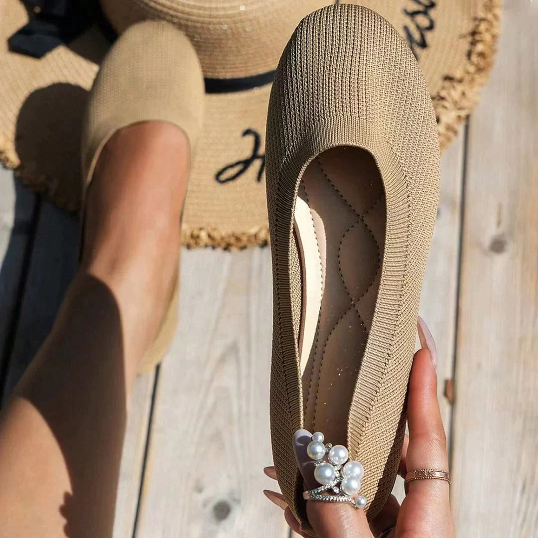 Damen Sandalen Bequem Orthopädisch Flach