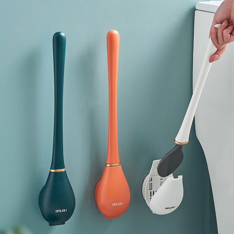 Toilettenbürste Silikon Flexibel Hygienisch Modern - BerlinGlamour