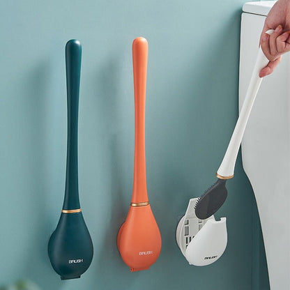 Toilettenbürste Silikon Flexibel Hygienisch Modern - BerlinGlamour