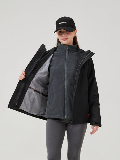 Damen Skijacke Leicht Wasserabweisend Winter