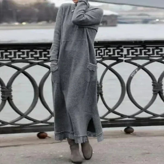 BerlinGlamour: Langes, lässiges Kleid