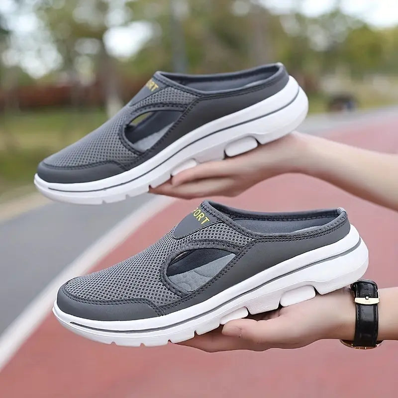 Herren Slip-On Schuhe Bequem Modisch Schwarz - BerlinGlamour