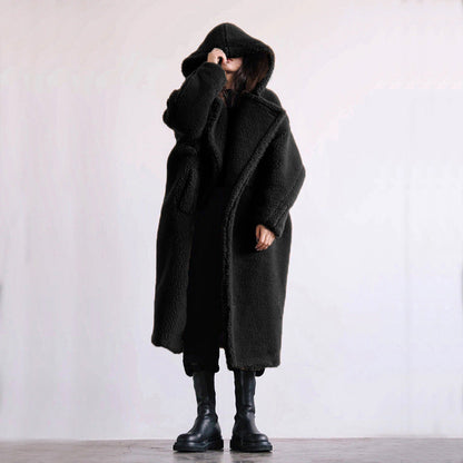 Modische Winterjacke Damen Warm Elegant