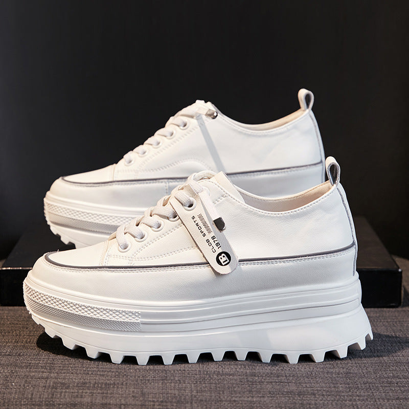 Damen Sneaker Plateau Schuhe Mode Stylisch