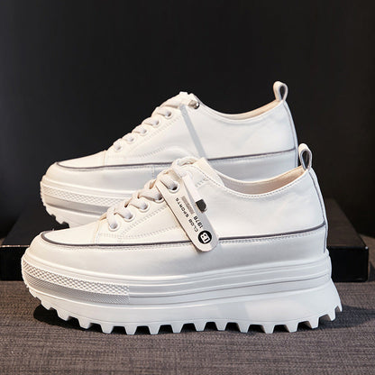 Damen Sneaker Plateau Schuhe Mode Stylisch