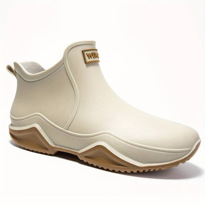 Wasserdichte Gummistiefel Damen Grün Schuhe