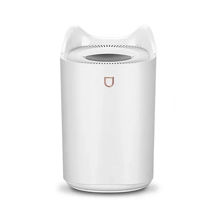 Luftbefeuchter LED Nebel Diffusor Weiß Modern