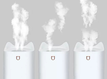 Luftbefeuchter LED Nebel Diffusor Weiß Modern