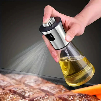 Edelstahl Sprayflasche Öl Pumpflasche Küche Modern - BerlinGlamour