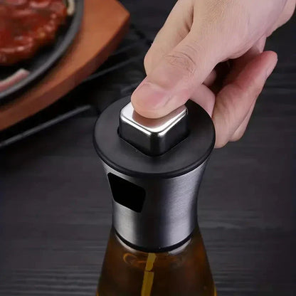 Edelstahl Sprayflasche Öl Pumpflasche Küche Modern