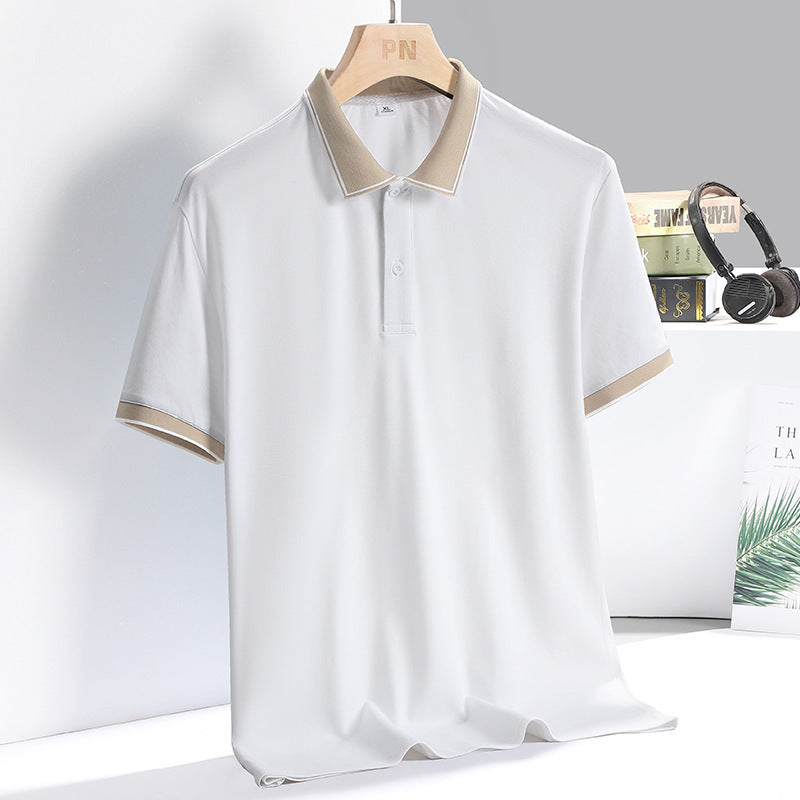 Herren Polo Shirt Elegantes Business Casual Modern