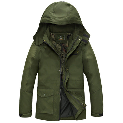 Herren Freizeitjacke Funktionell Wasserdicht