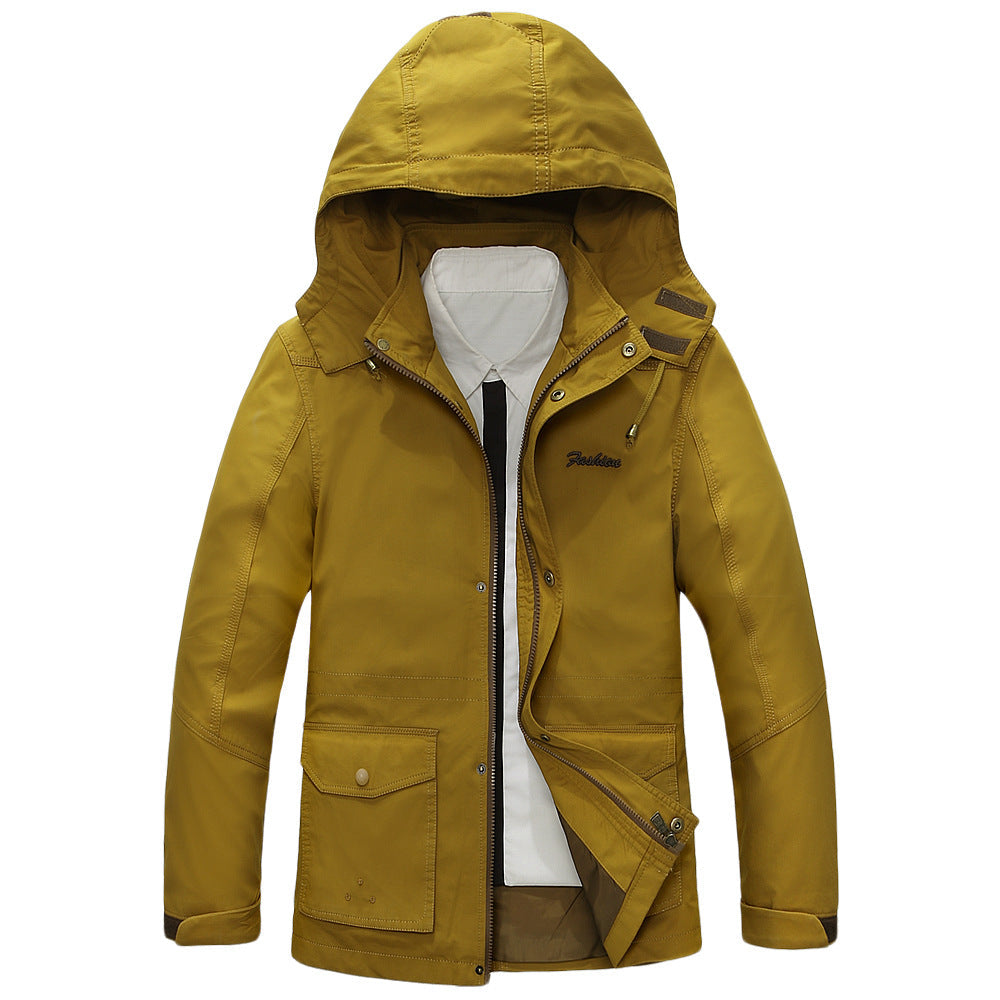 Herren Freizeitjacke Funktionell Wasserdicht