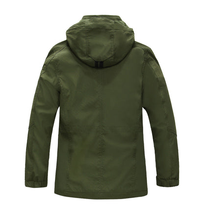 Herren Freizeitjacke Funktionell Wasserdicht