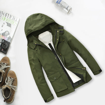 Herren Freizeitjacke Funktionell Wasserdicht
