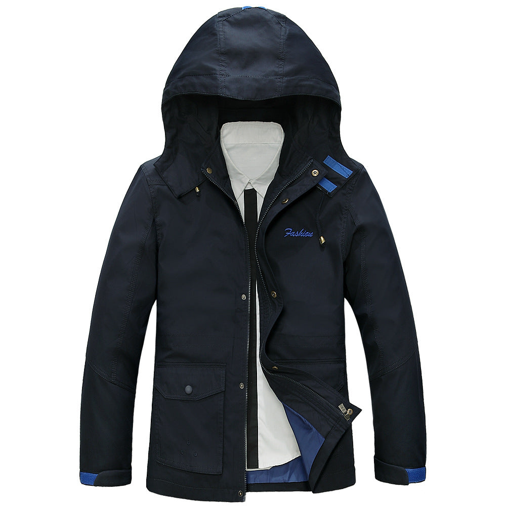 Herren Freizeitjacke Funktionell Wasserdicht - BerlinGlamour