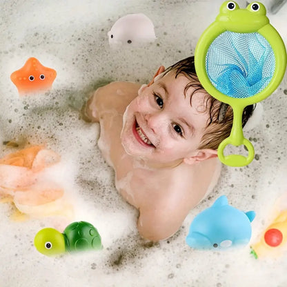 Badespielzeug Leuchtend Kescher Schwimmspiel