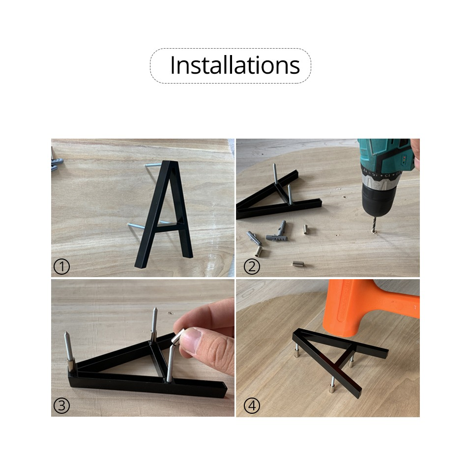 Hausnummer Schild Edelstahl Modern