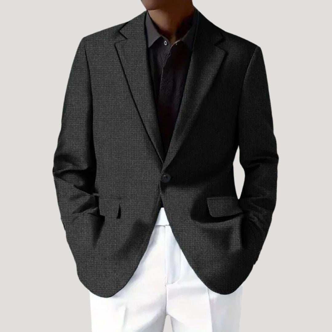 Herren Blazer Modern Maßgeschneidert Freizeit Style