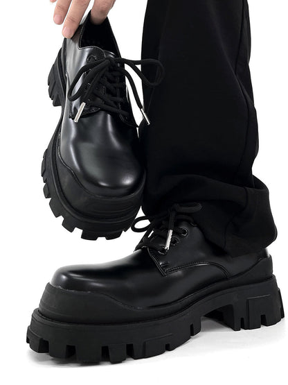 Lederschuhe Robust Sohle Winterstiefel Damen - BerlinGlamour