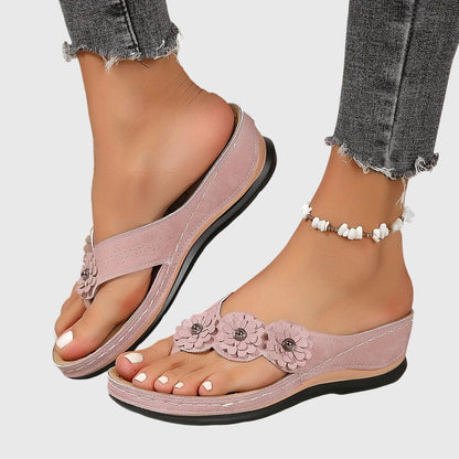 Damen Sandalen Lässig Trendy Slip-On Schuhe