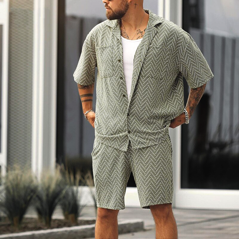 Leichtes Herren Sommer Set Modern und Bequem