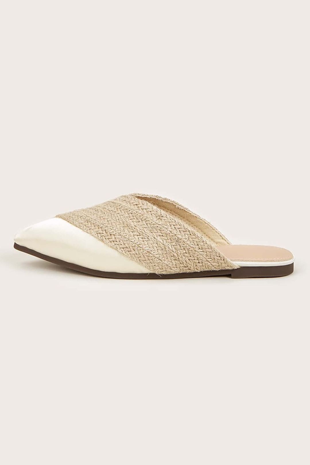 Moderne Mules Espadrille mit Spitze Damen