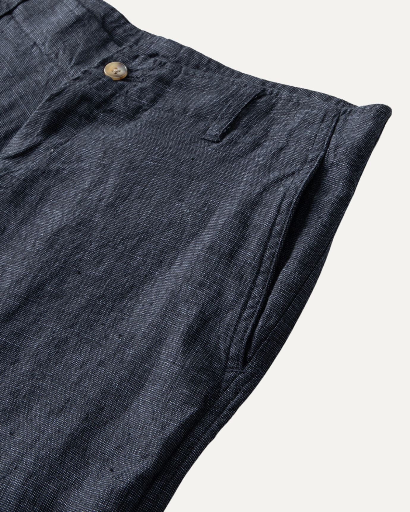 Leinenshorts Herren Sommer Leicht Freizeit